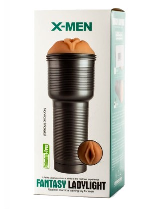 X-Men Fantasy Ladylight Vibrating Masturbator- XMEN53091-6